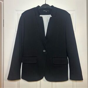 Gibson Black Cotton Blazer
